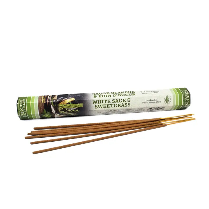 Green Tree White Sage & Sweetgrass