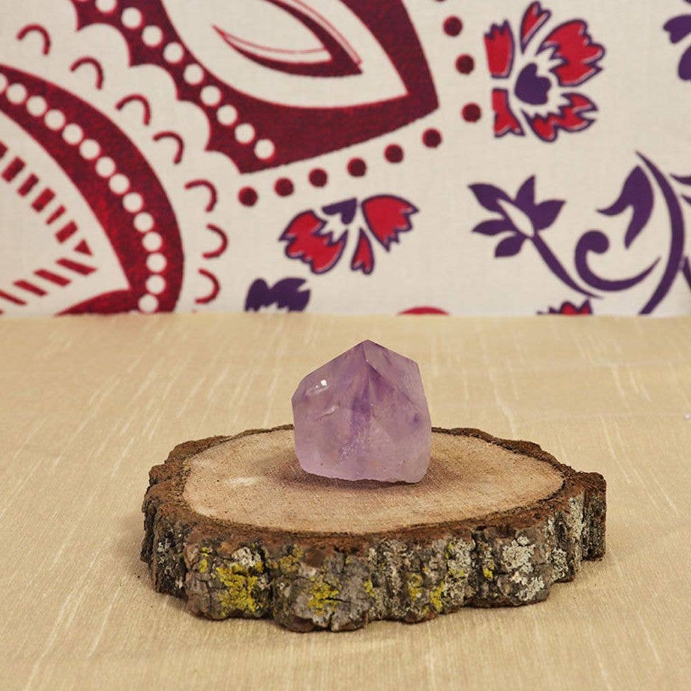Rose De France Amethyst Points | Rose De France Crystal