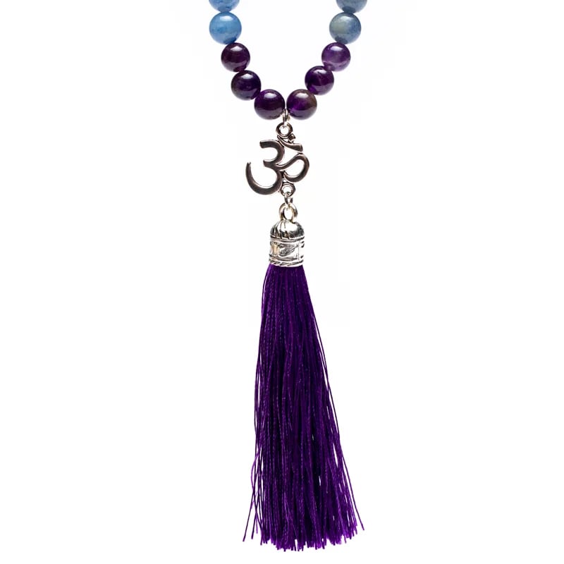 Halsband Ametist-Kvarts-Aventurin, Ohm