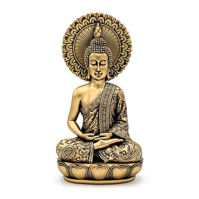 Meditaatio Buddha 13 × 9,5 × 25 cm
