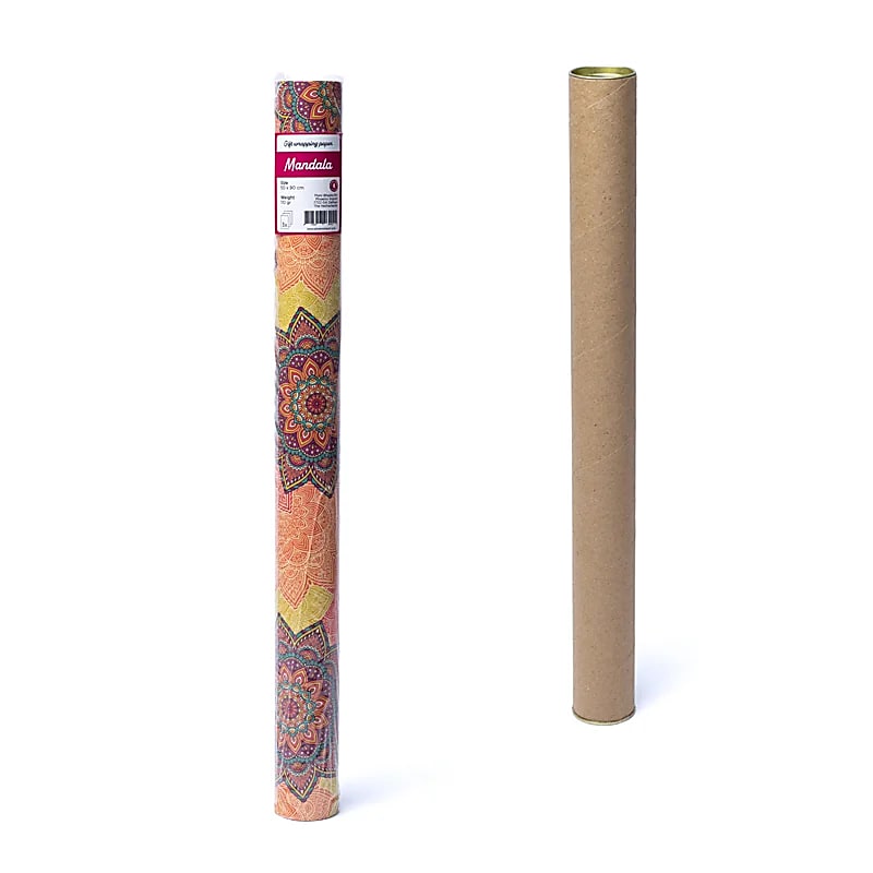 Presentpapper Mandala 3 st