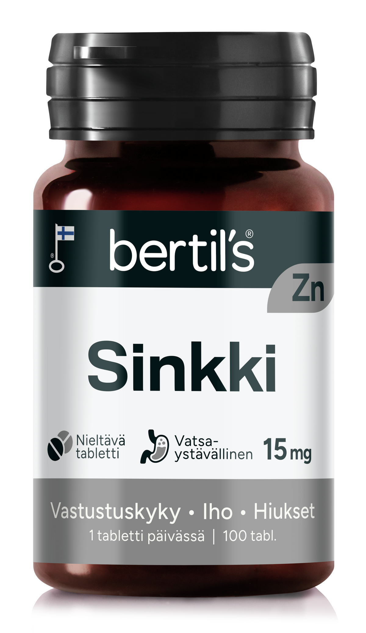 Bertils Zn Sinkki 100tbl.