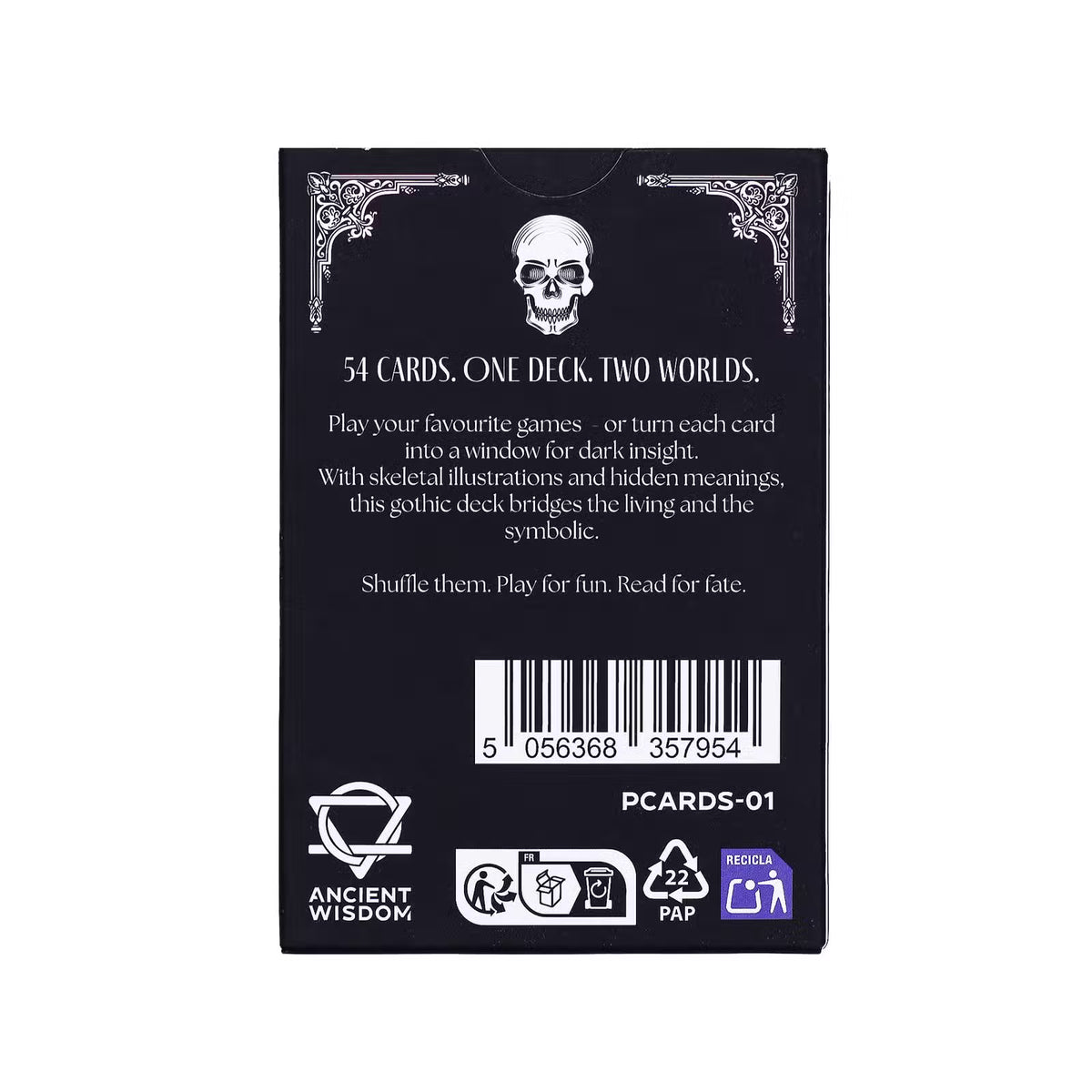Memento Mori Gothic – pelikortit