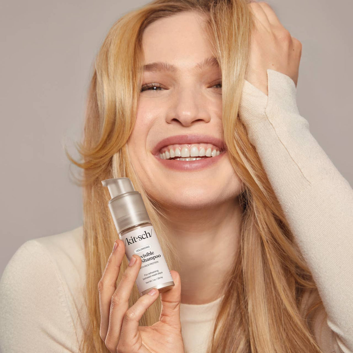 Volumizing Rice Protein Dry Shampoo - Invisible 30ml