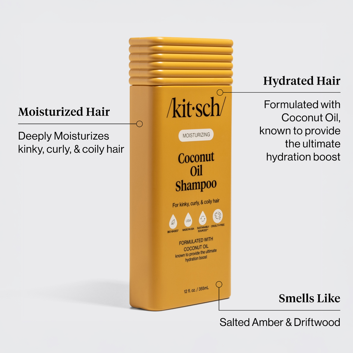 Moisturizing Coconut Oil Shampoo 355ml