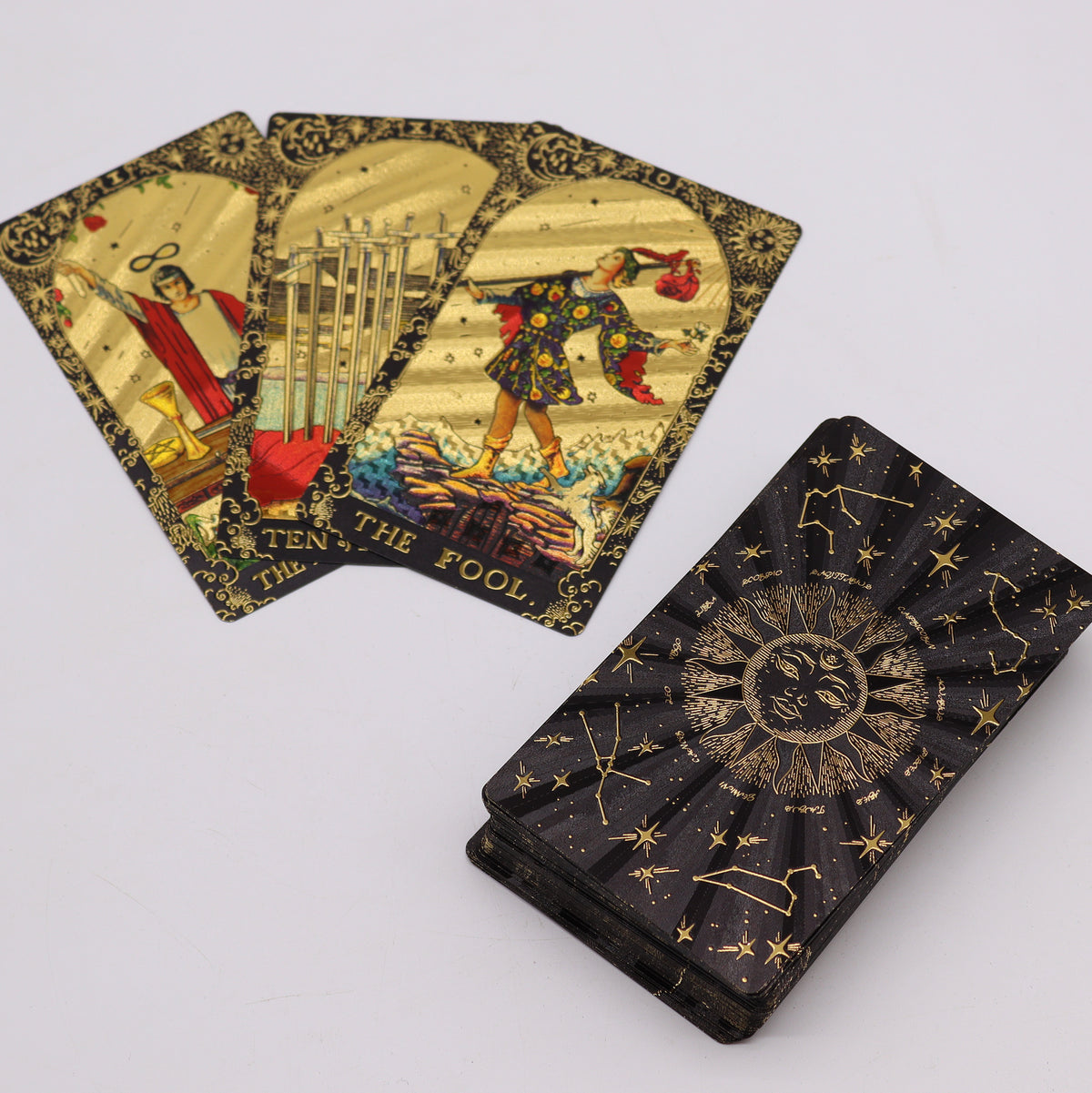 Gold Foil Tarot - Let the Magic Begin Tarot-kortit