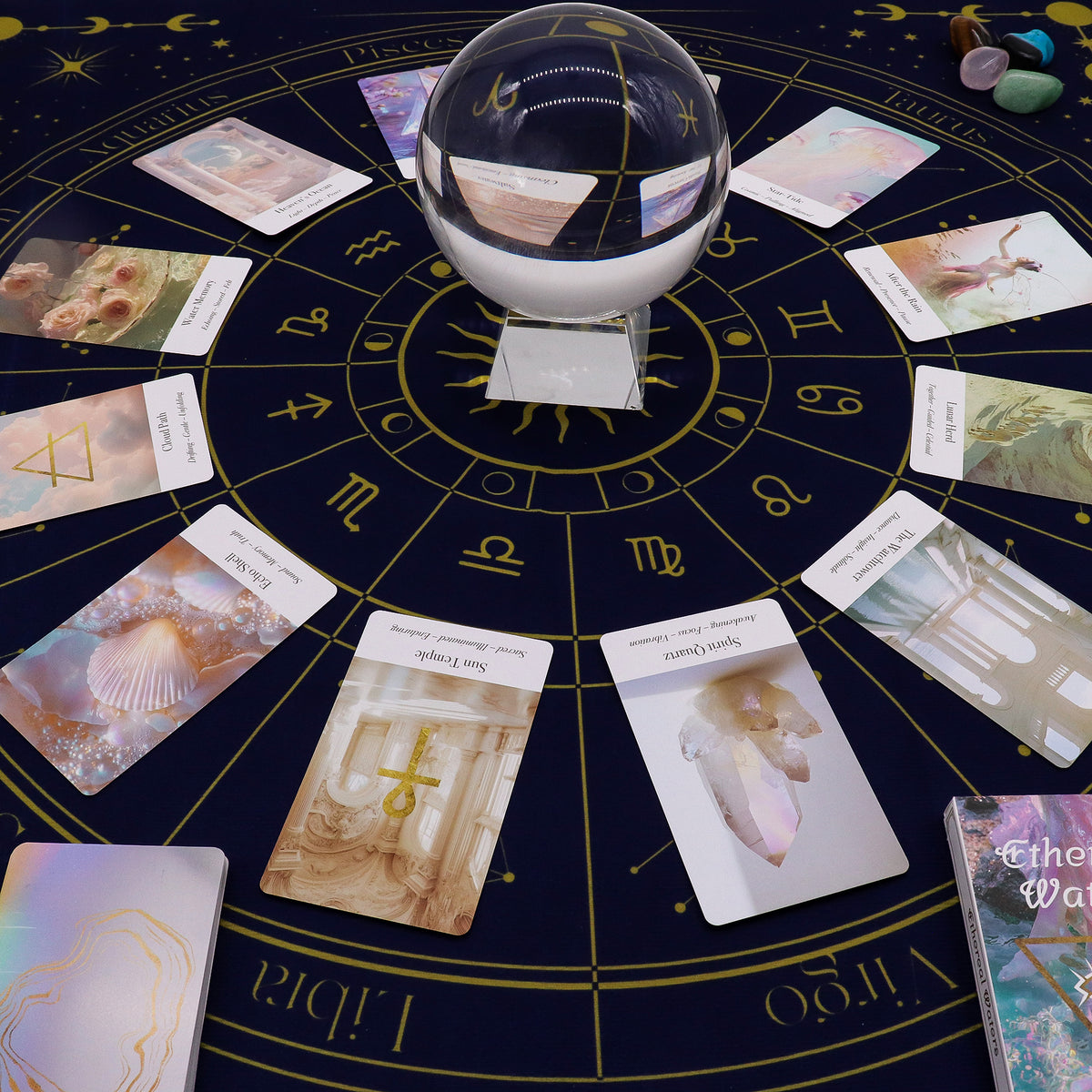 Tarot Reading Cloth - Zodiac (75x75cm)