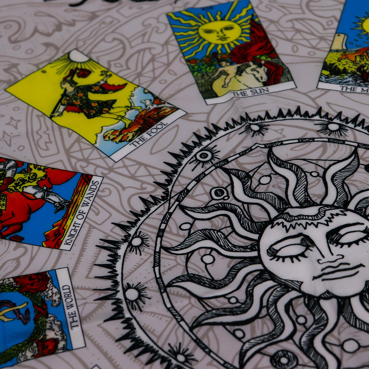 Tarotläsningsduk - Livets träd (75x75cm)