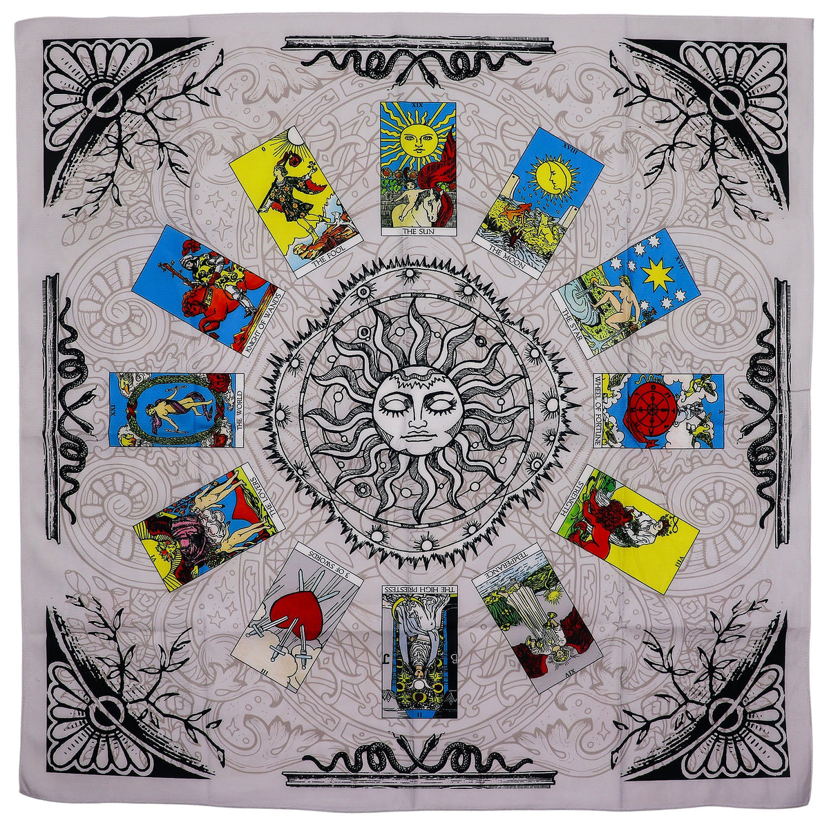 Tarotläsningsduk - Livets träd (75x75cm)