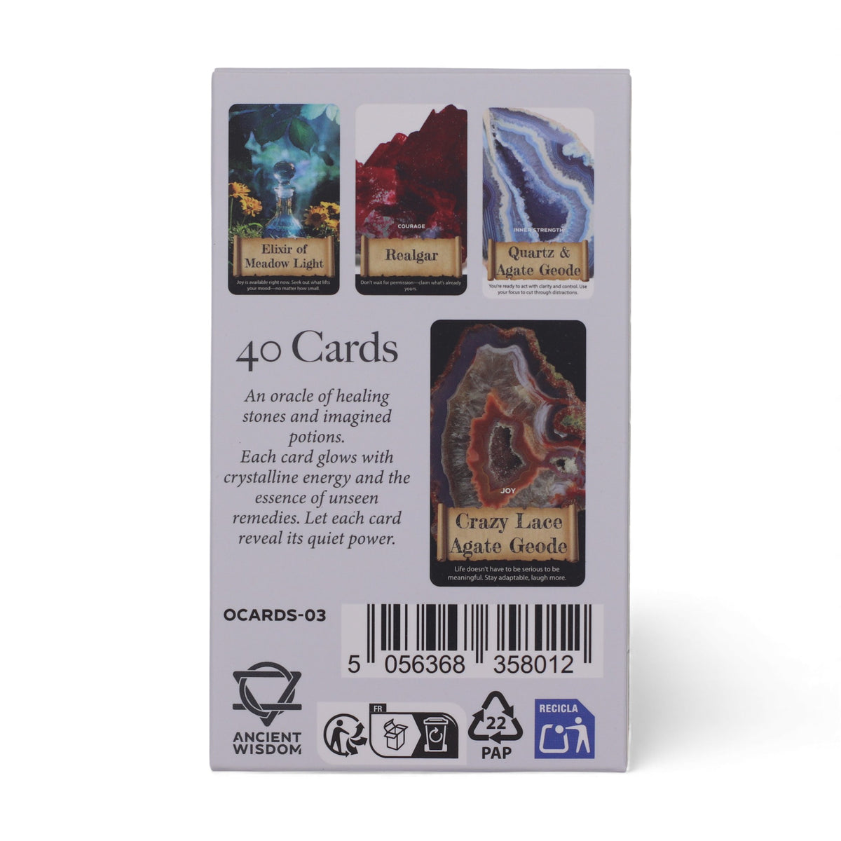 Crystals & Elixirs Oracle Cards - Healing Energy Deck
