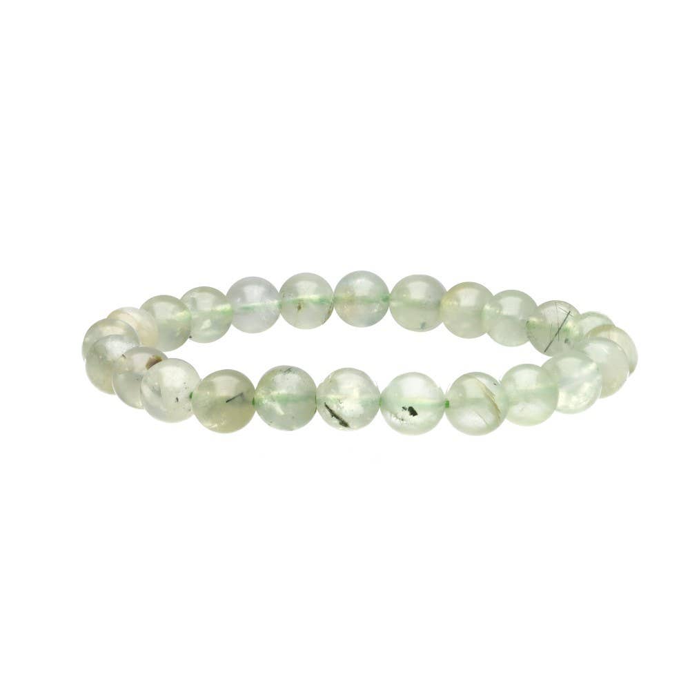 8mm Prehnite Bracelet