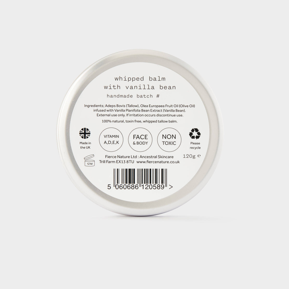 Whipped Body Balm Vanilla -talivoide