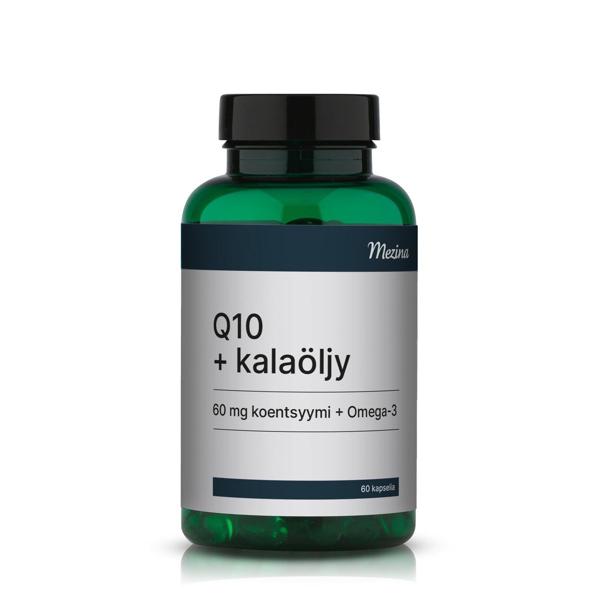 Mezina Q10 + Kalaöljy 60kps.