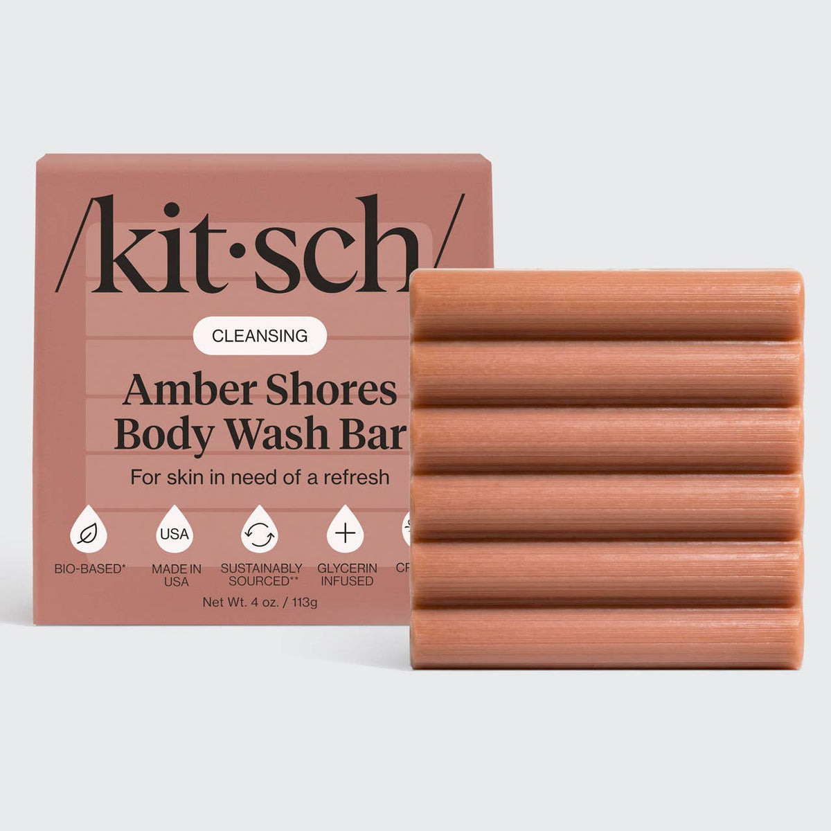 Amber Shores Body Wash Bar 129g