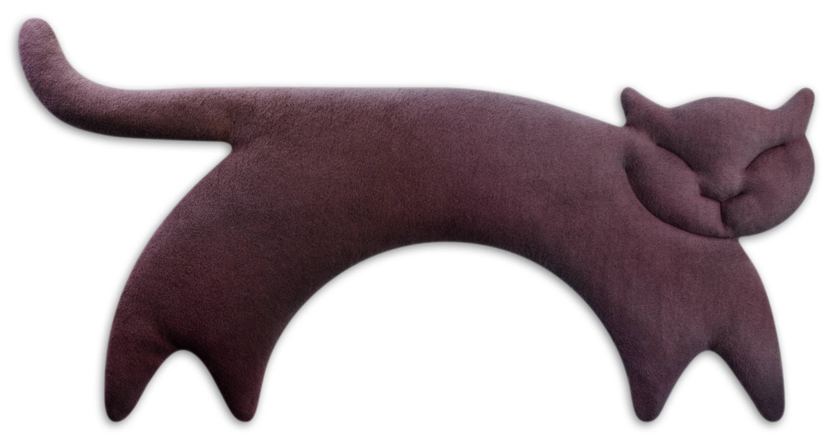 Leschi katt – vetekudde 23 × 47 cm