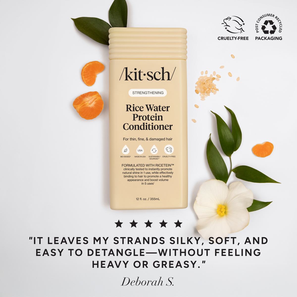 Kitsch Rice Water Protein hoitoaine 355ml