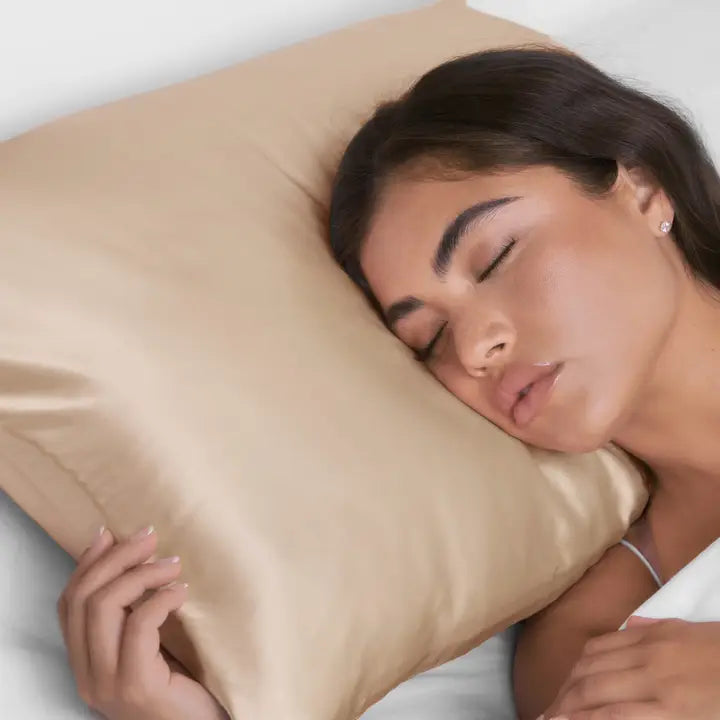 Kitsch Satin The Satin Pillowcase - Champagne