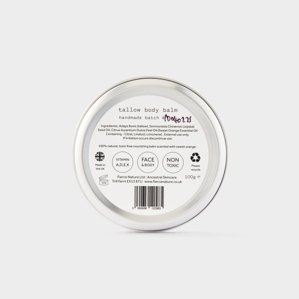 Nourish Balm (Sweet Orange) – talvoide