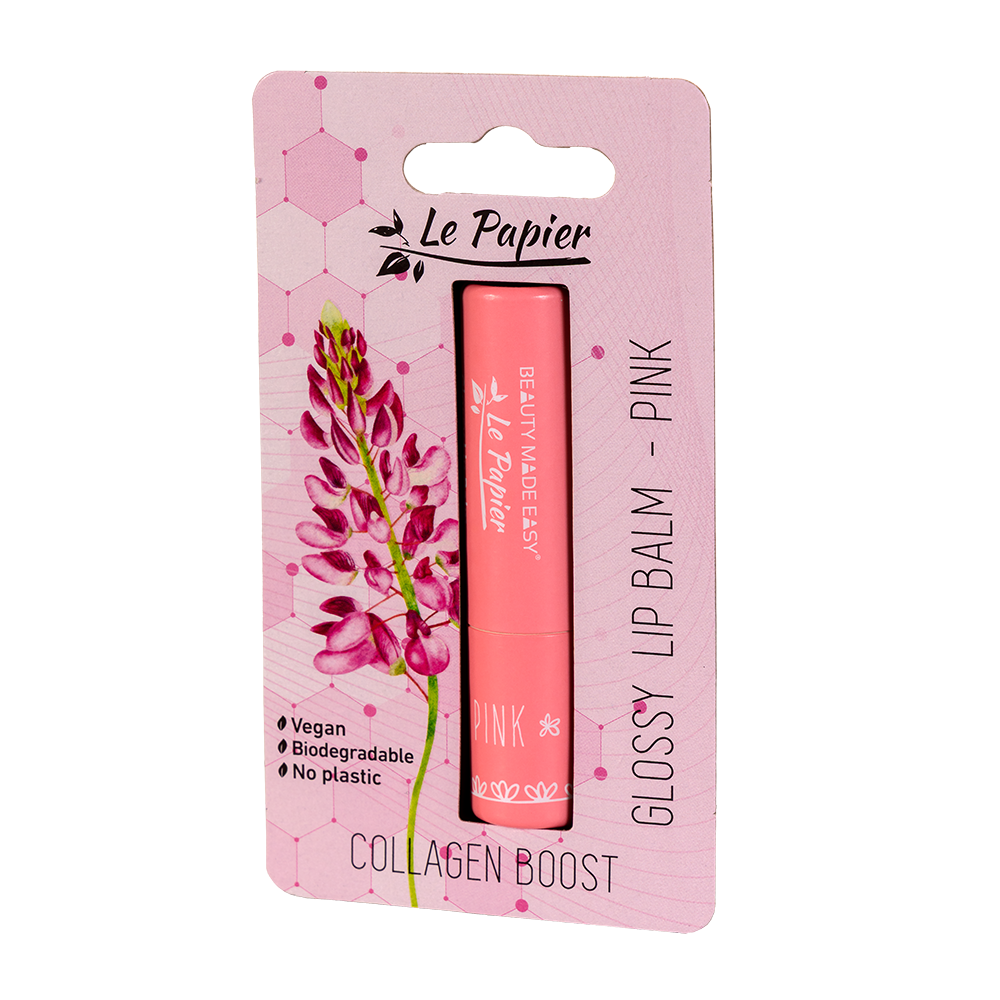 Huulivoide kollageenilla - Pinkki