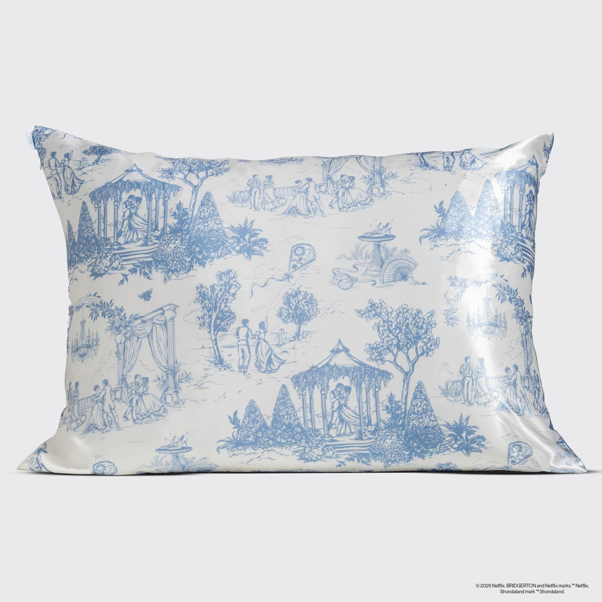 Bridgerton x Kitsch Satiini-tyynyliina
