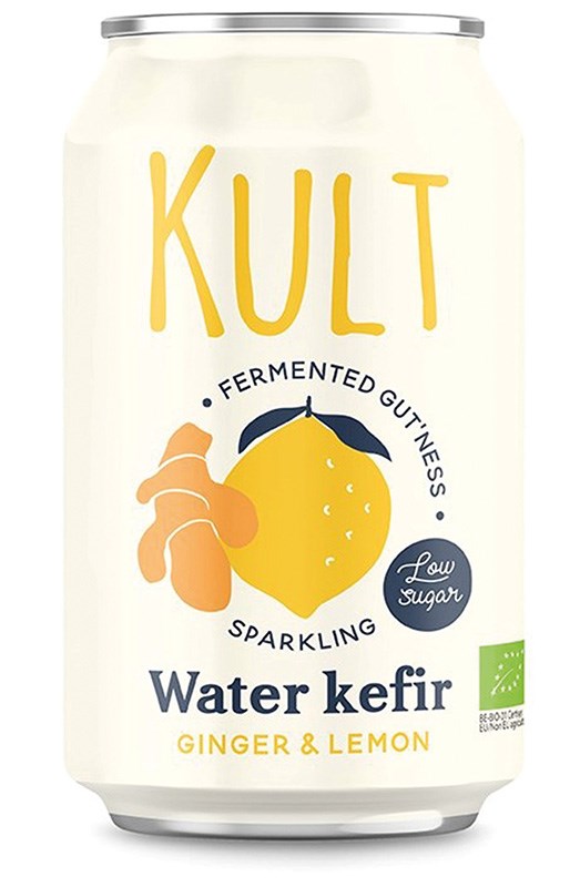 Vesikefiirijuoma Inkivääri&Sitruun 330ml
