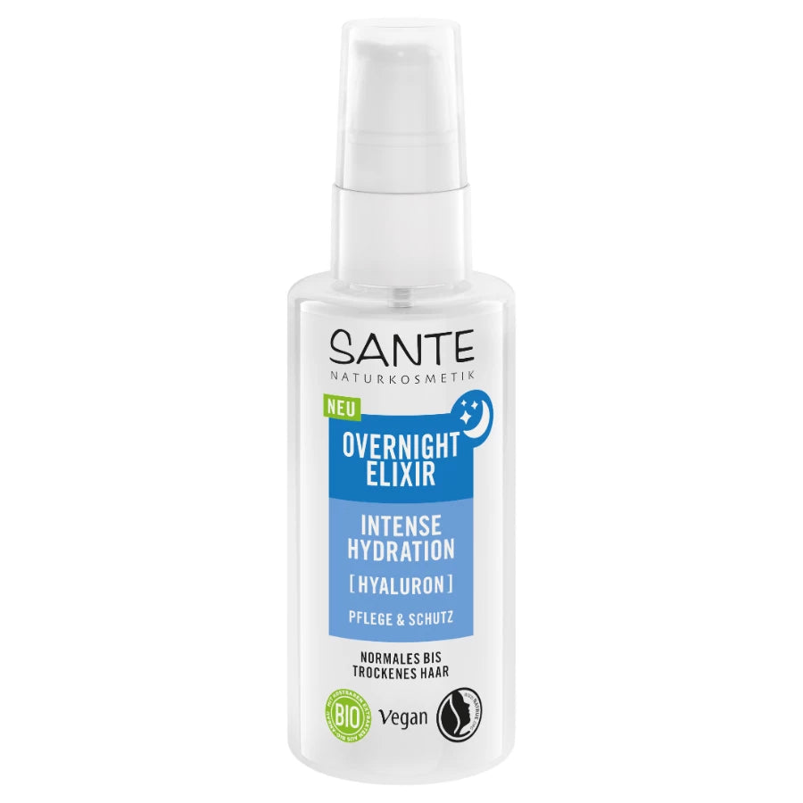 Sante Intense Hydration Overnight Elixir - Jätettävä hoitoaine 75ml