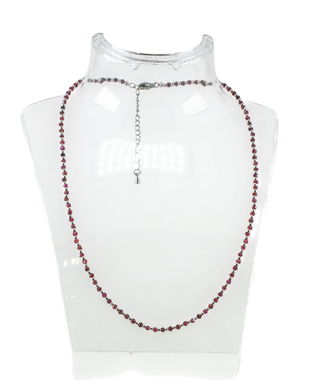 Halsband Granat