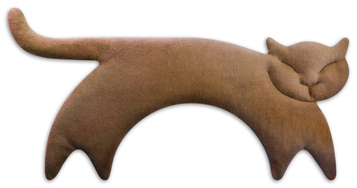 Leschi katt – vetekudde 23 × 47 cm