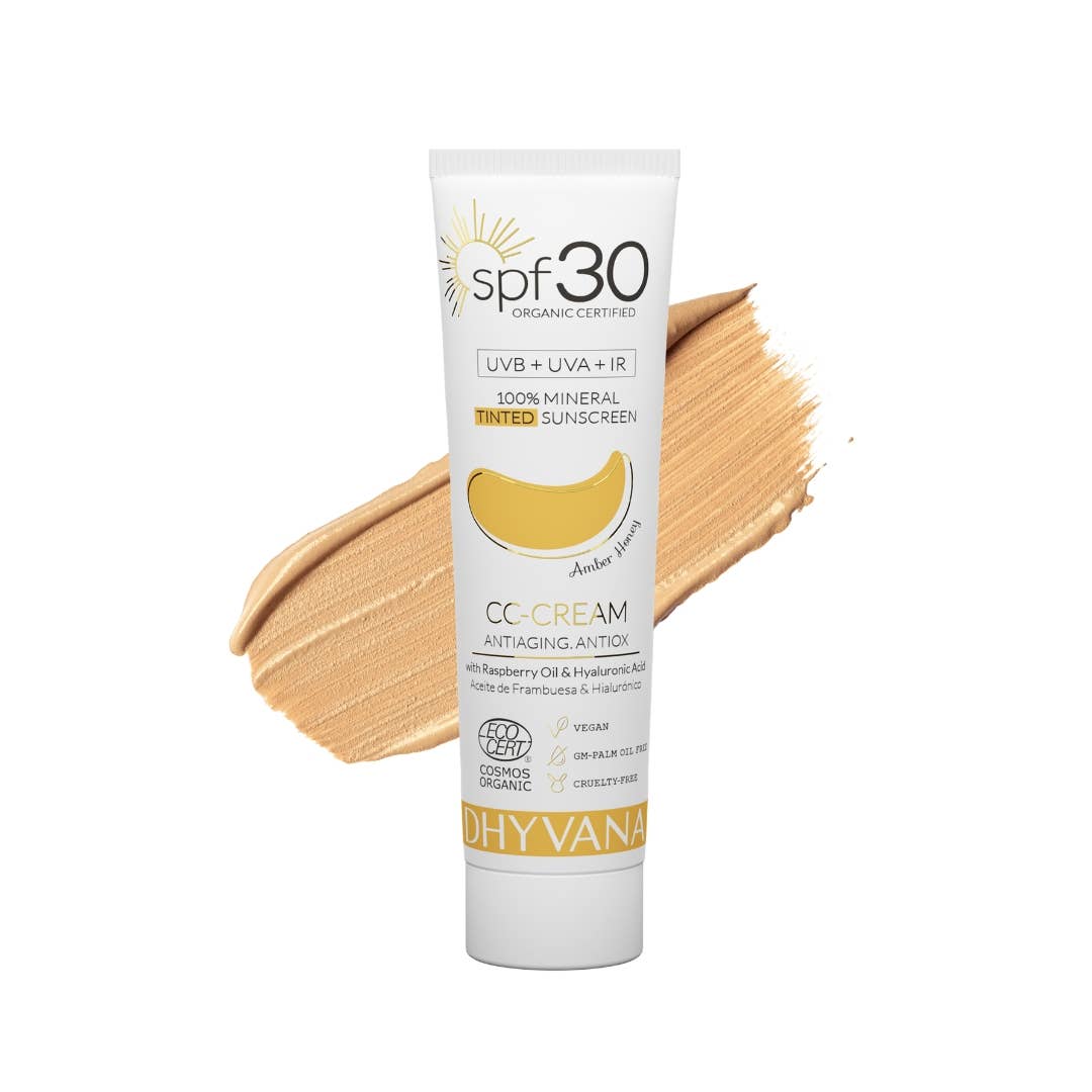 Dhyvana SPF30 CC-Cream, sävytetty aurinkovoide