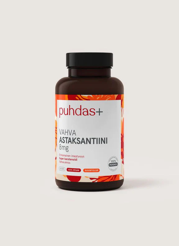 puhdas+ Vahva Astaksantiini 8mg 30kps.