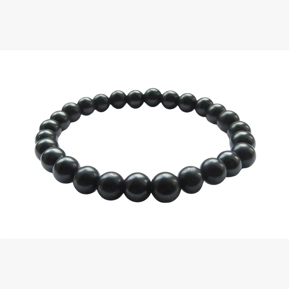 Shungitarmband med 8 mm pärlor