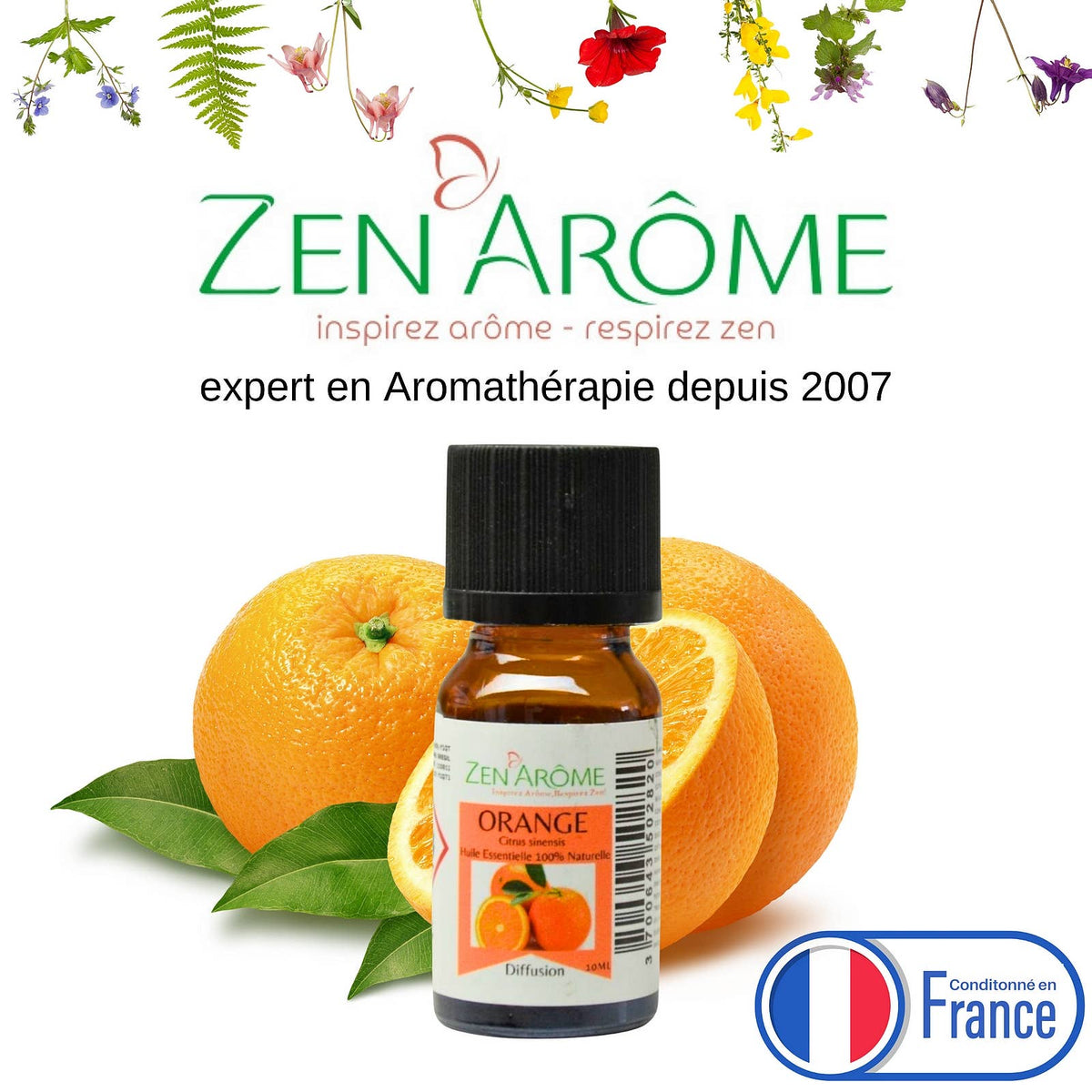 Sweet Orange - 100% eterisk apelsinolja 10ml
