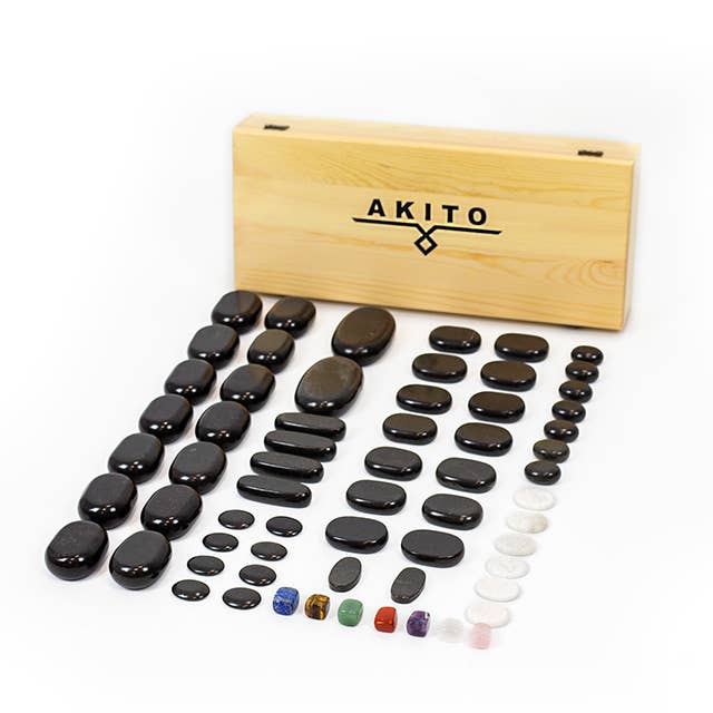Akito kuumakivisetti 64 kpl
