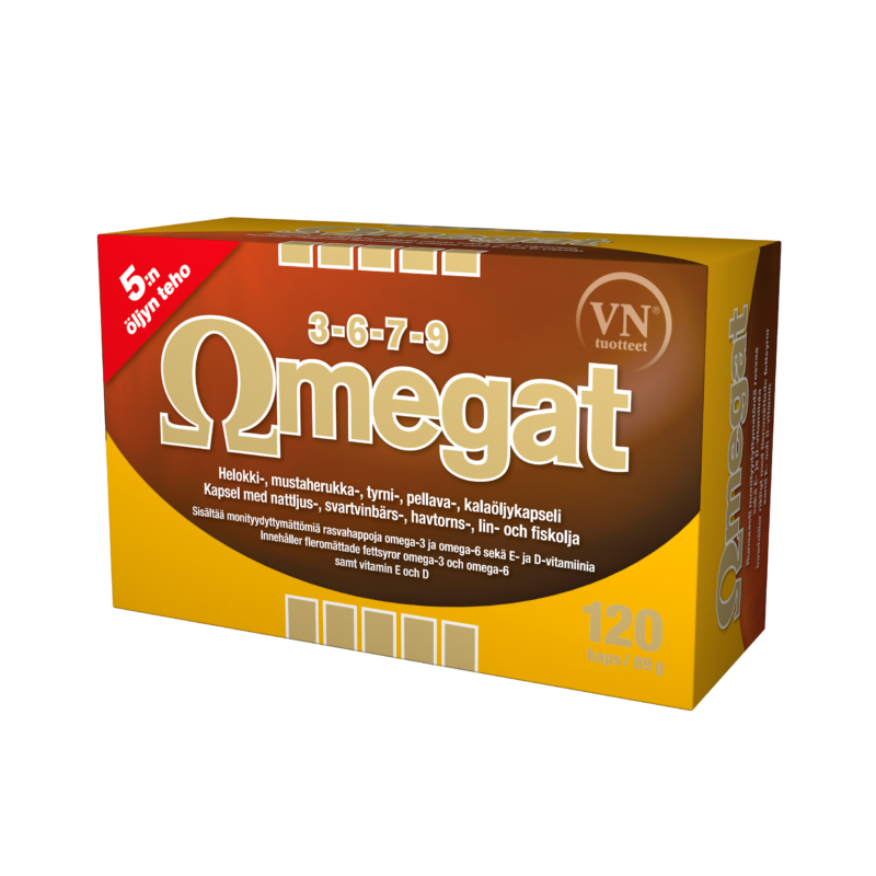 Omegat 120 kapslar.