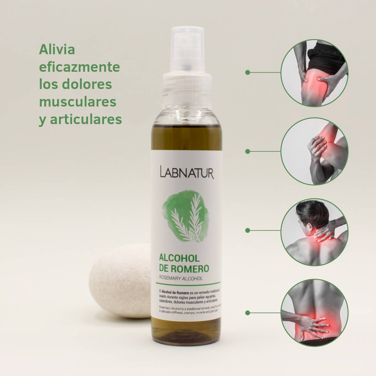 Rosemary Alcohol 125ml Labnatur