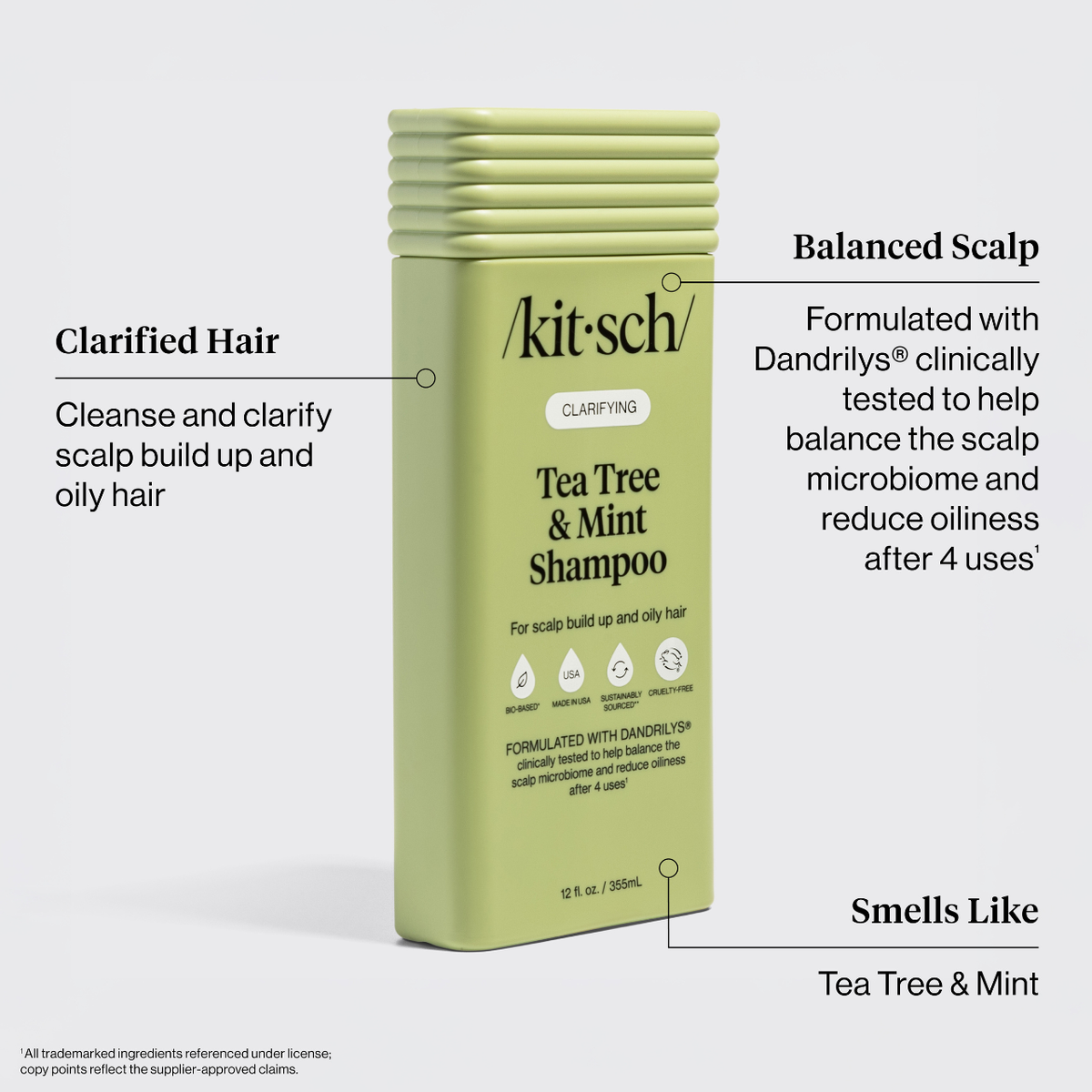 Clarifying Tea Tree & Mint Shampoo 355ml