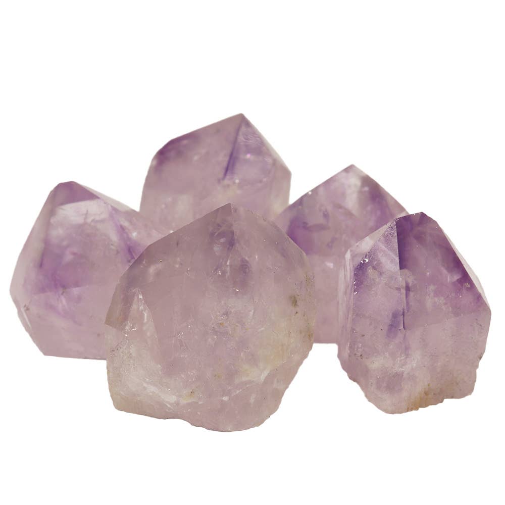 Rose De France Amethyst Points | Rose De France Crystal