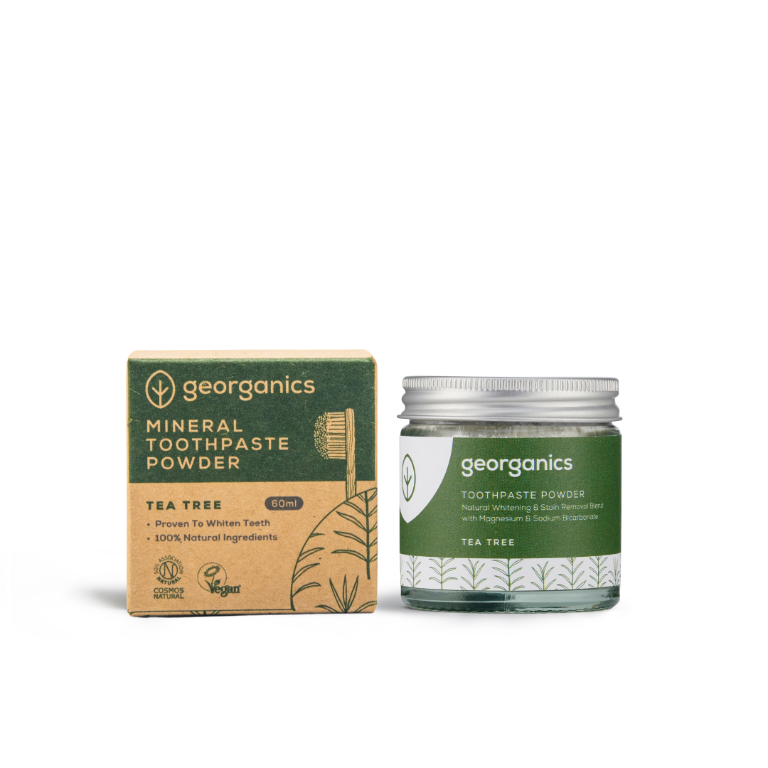 Valkaiseva Hammastahnajauhe - Tea Tree 60ml
