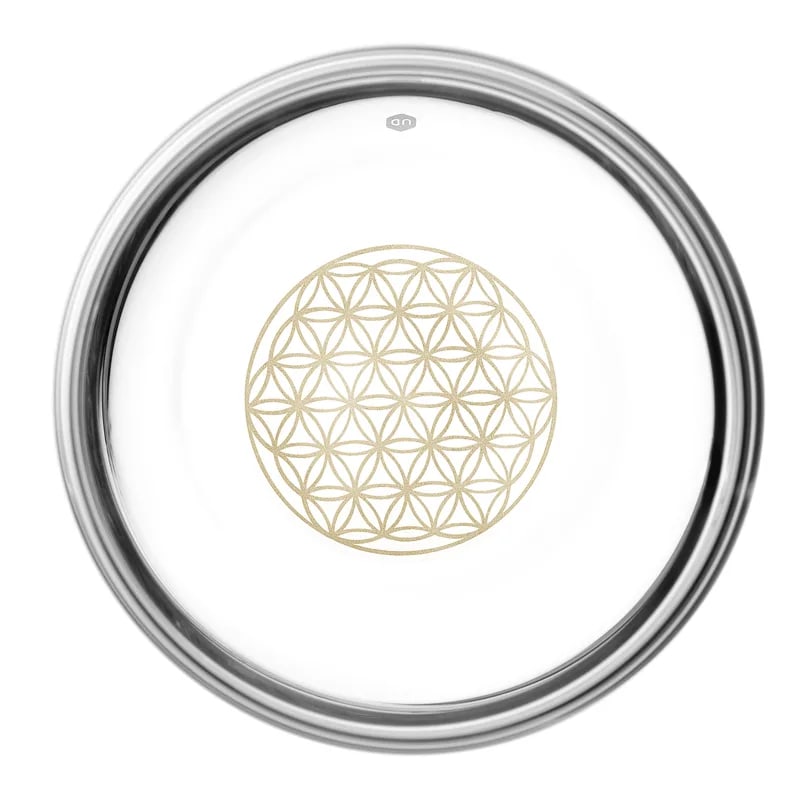 Juomalasi 250ml Mythos Flower Of Life, kulta