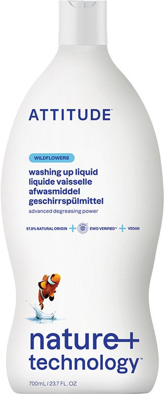 ATTITUDE Astianpesuaine Kukka 700 ml