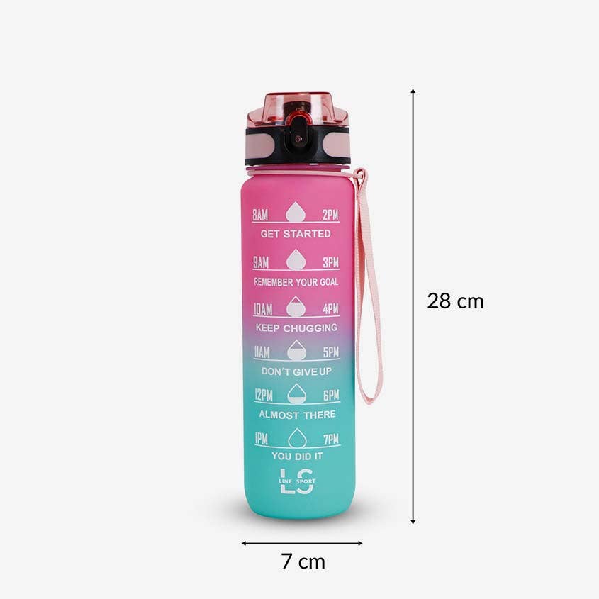 Line Sport motivoiva Tritan-juomapullo 1 L