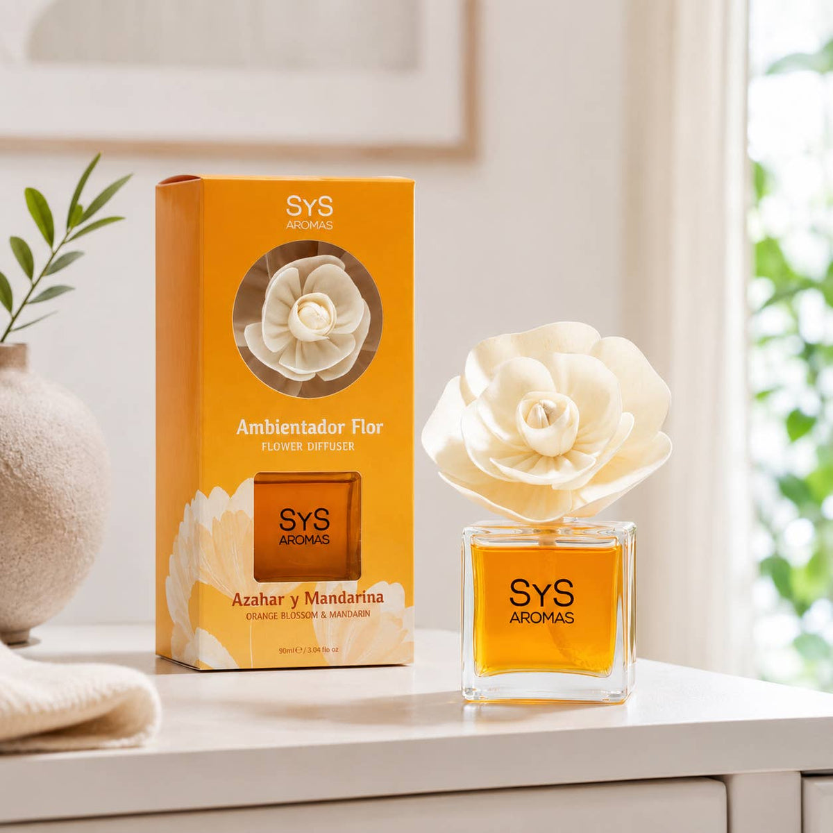 SYS Aromas Appelsiininkukka &amp; Mandariini – kukallinen huonetuoksu 90 ml