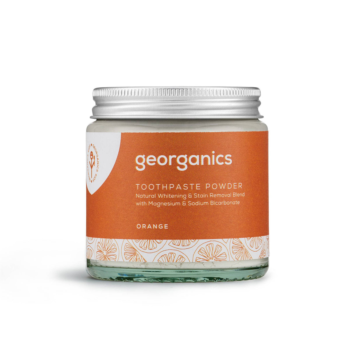 Georganics Mineral Toothpaste Powder Orange – naturligt tandkrämspulver 60 ml