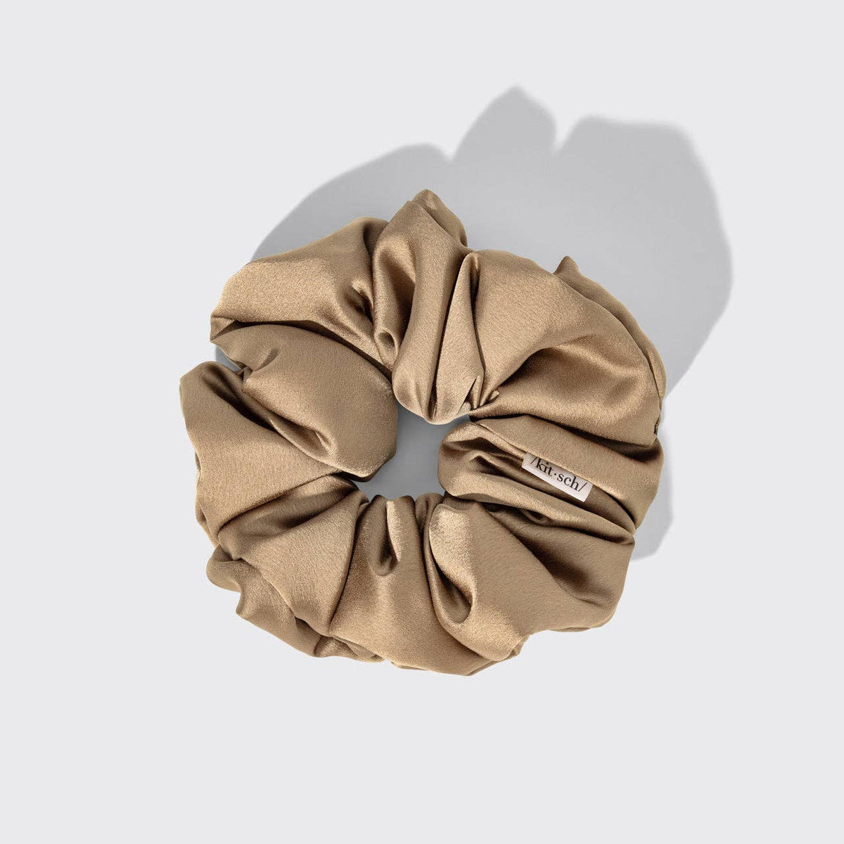 Pillow Scrunchies® in Satin 4kpl  - Musta