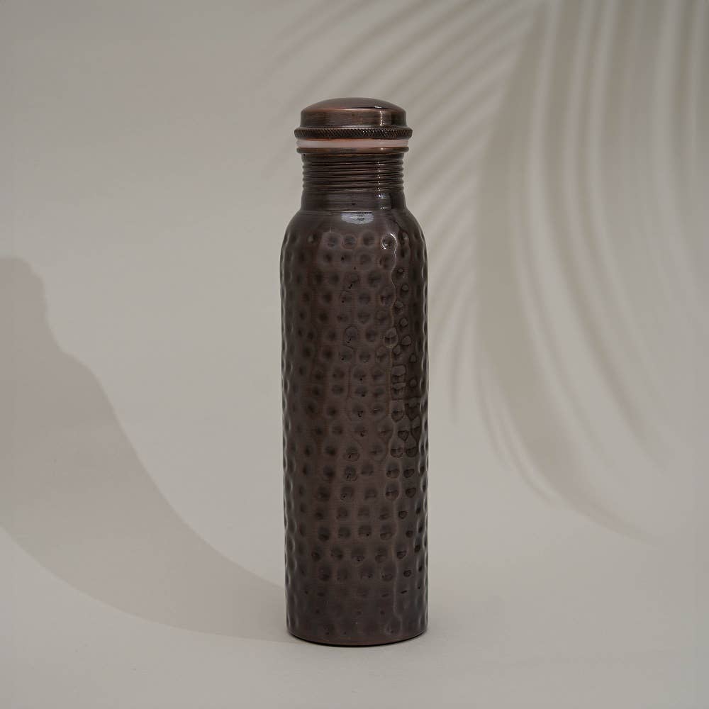 Käsintehty kuparipullo 950 ml – vasaroitu