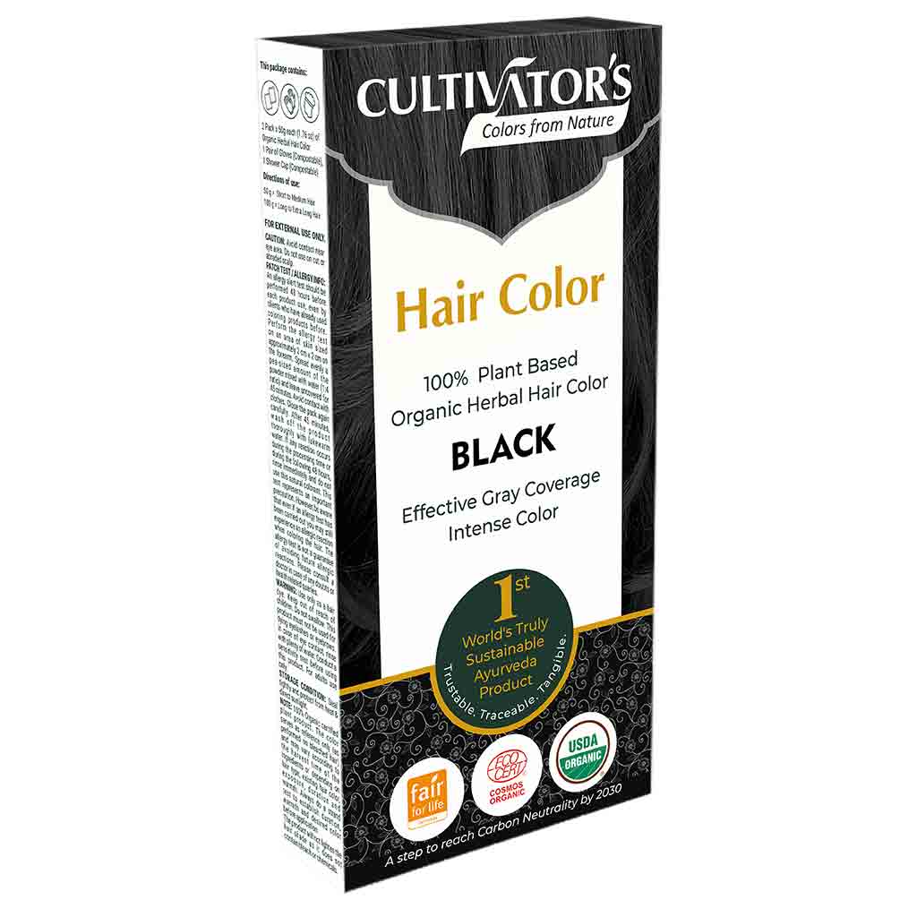 Hair Color Black Slim Pack 100g