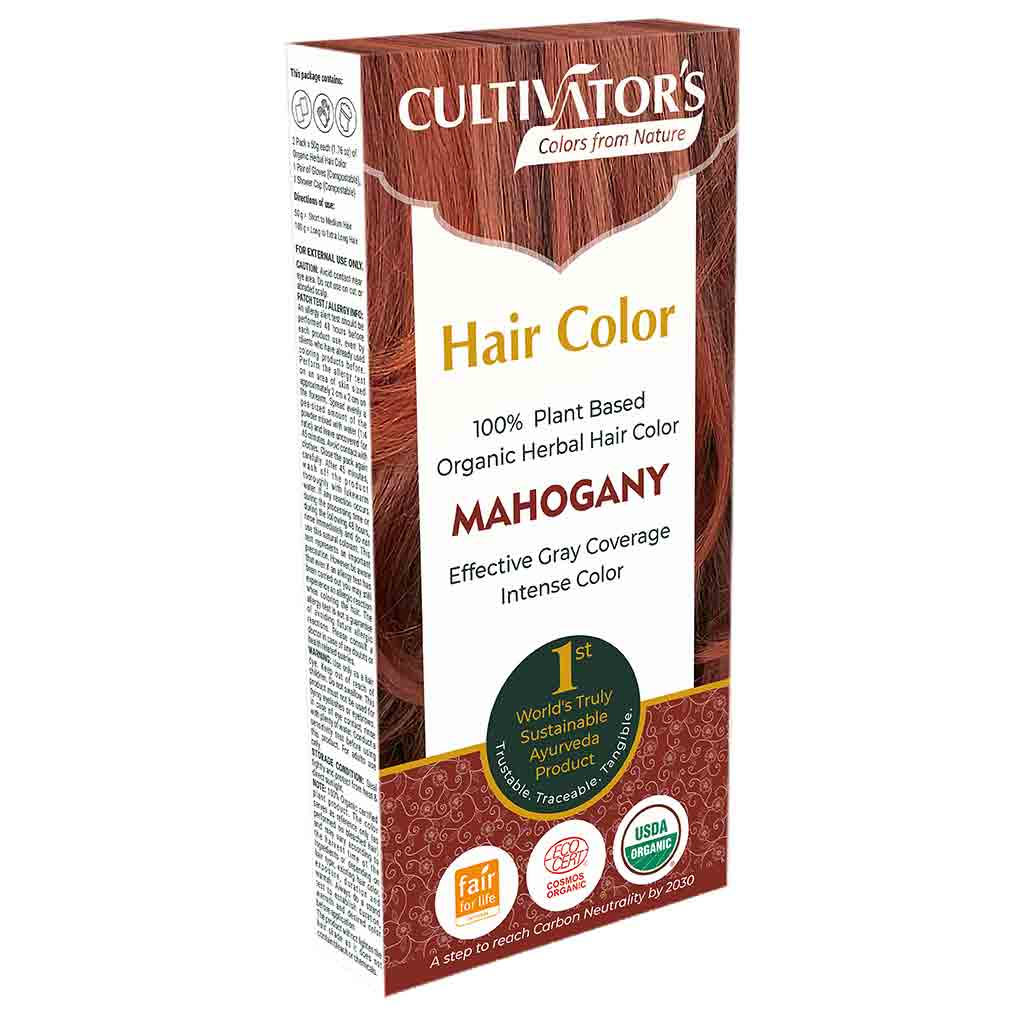 Hair Color Mahogany Slim Pack 100g