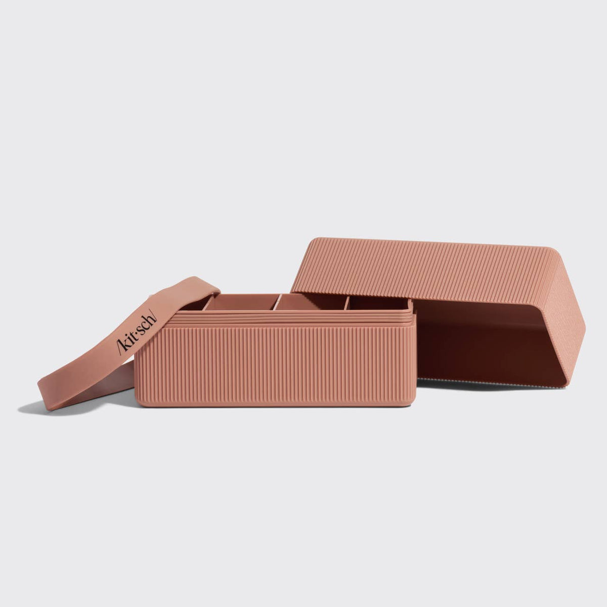 Kitsch Reseetui 4 Fack - Terracotta