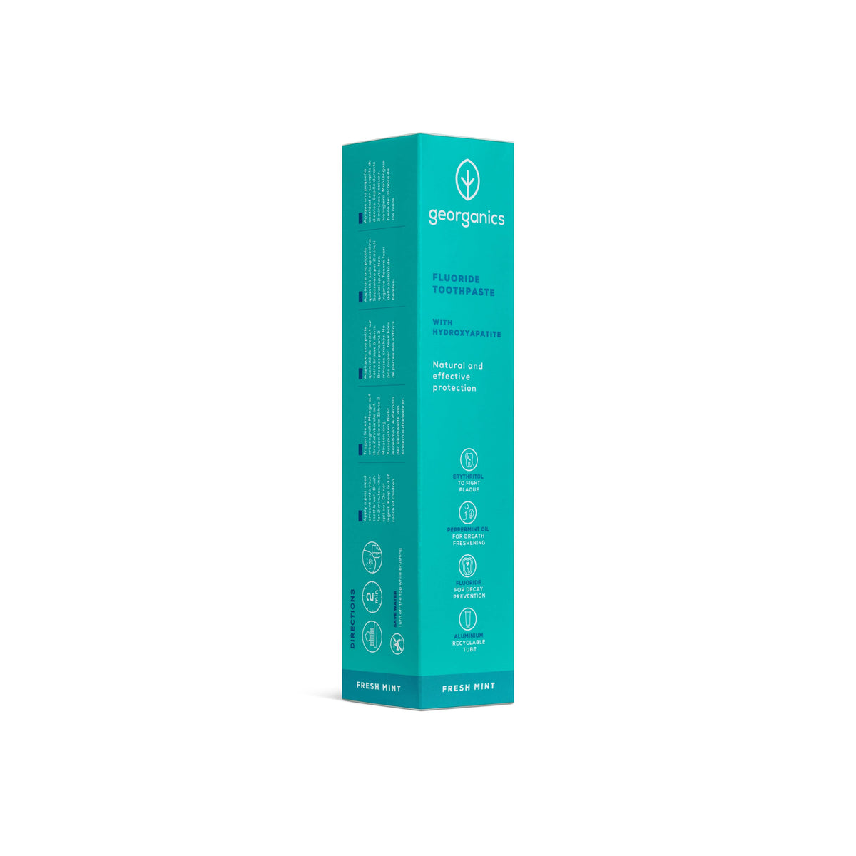 Hammastahna Fluorillinen Hydroksiapatiitti - Fresh Mint 75ml