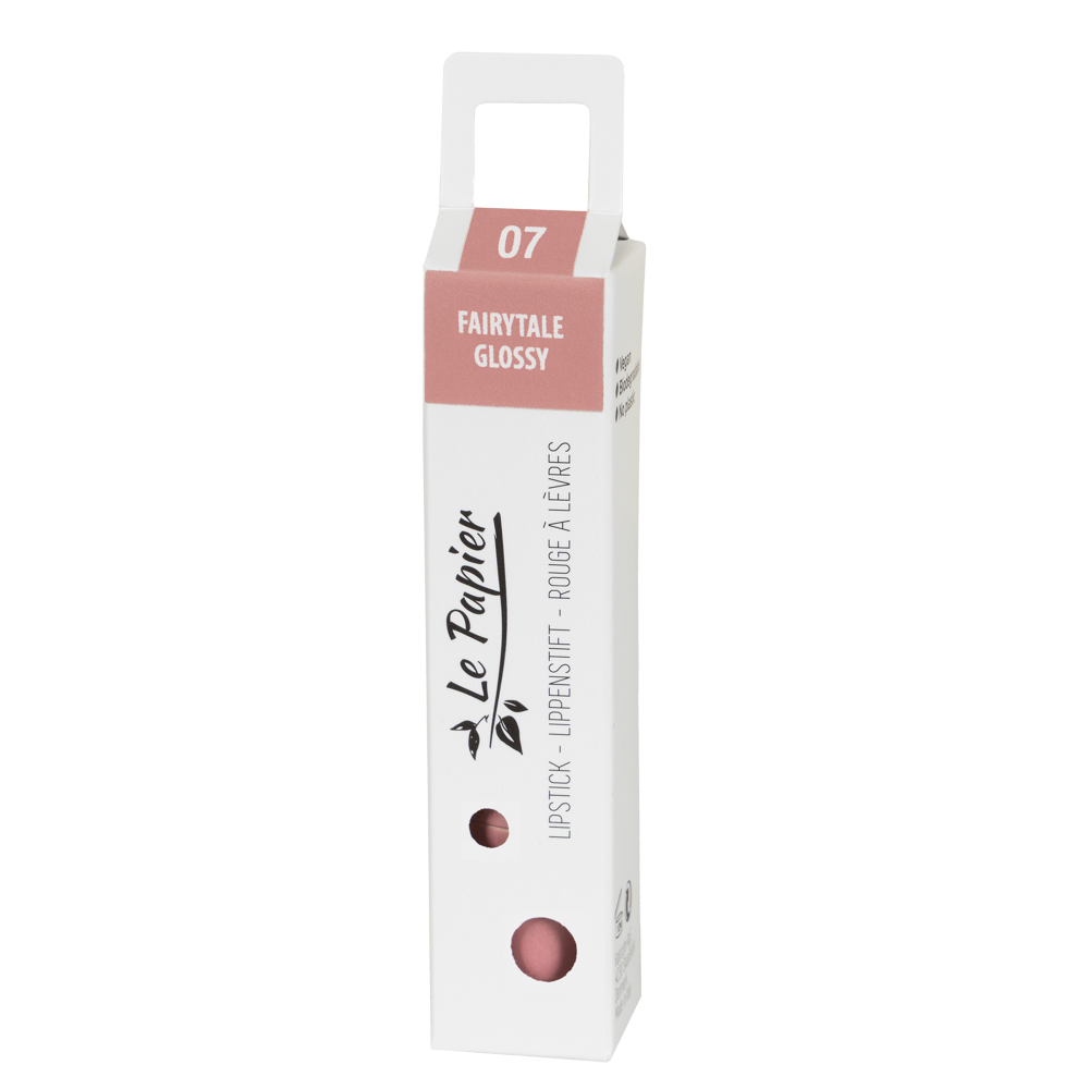 Le Papier Paper tube lipstick - FAIRYTALE 07 Glossy - vegaaninen huulipuna
